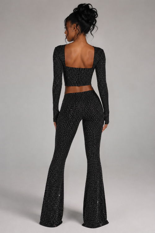 Angels lounge rhinestone set